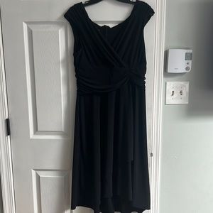 Dress Barn slinky black dress